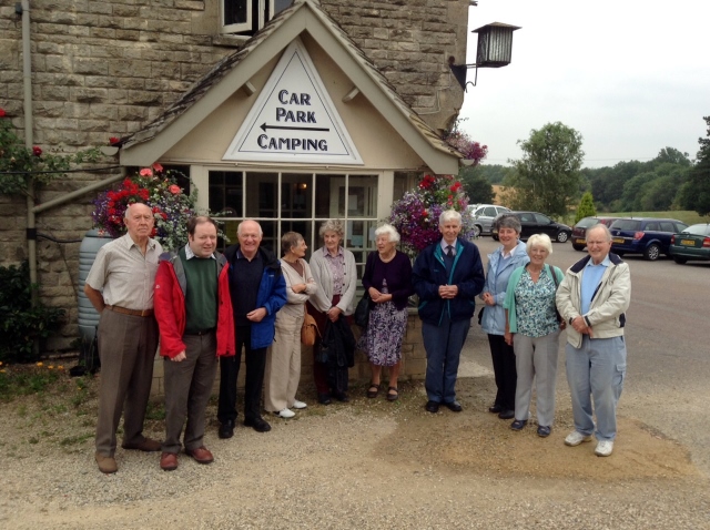 Outside The Tavern at Kemble